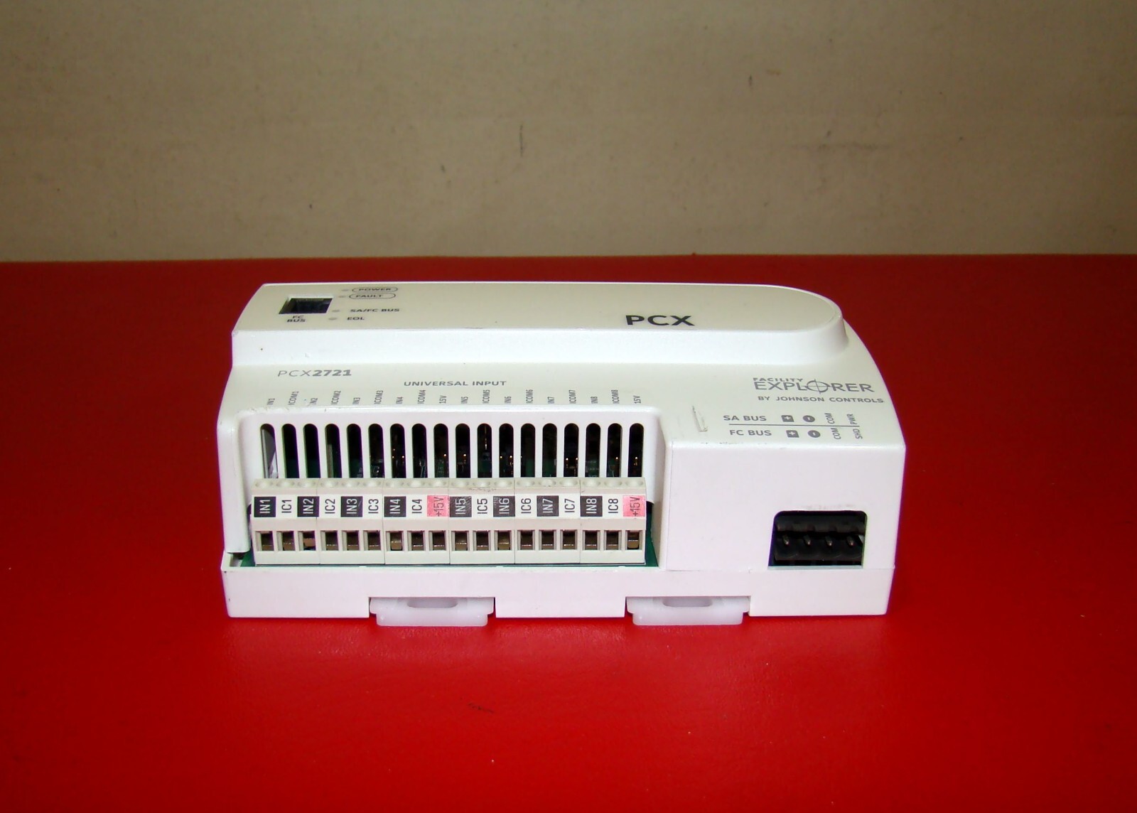 Johnson Controls FX-PCX2721-0 Expansion Input/Output Module FX PCX 8 UI/2 AO