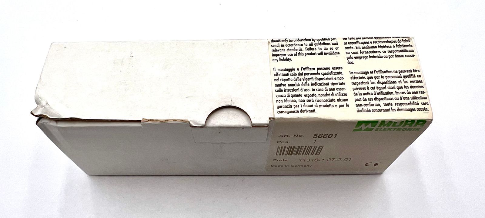 Murr Elektronik Cube67 56601 11318-1.07-2.01 I/O Expansion Module -Sealed-
