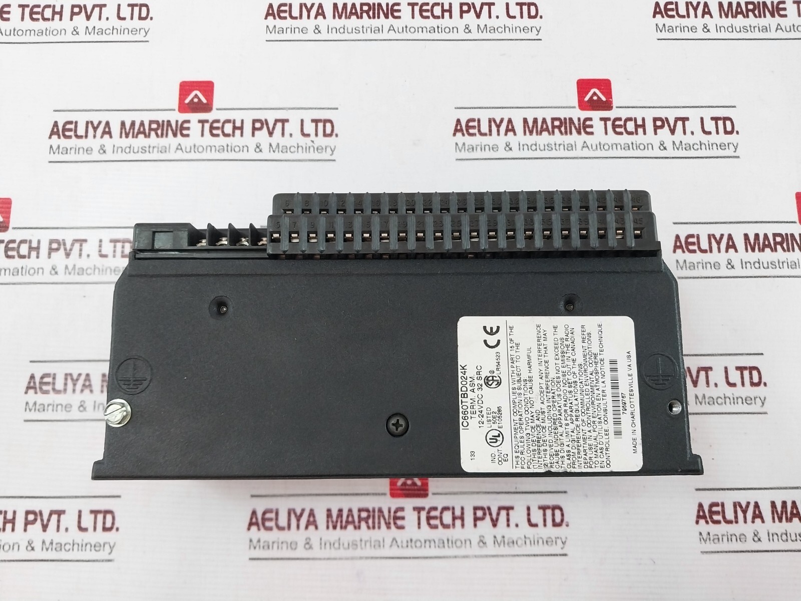 GE Fanuc IC660BBD024 I/O Module 12/24 VDC 44A730485-006R02