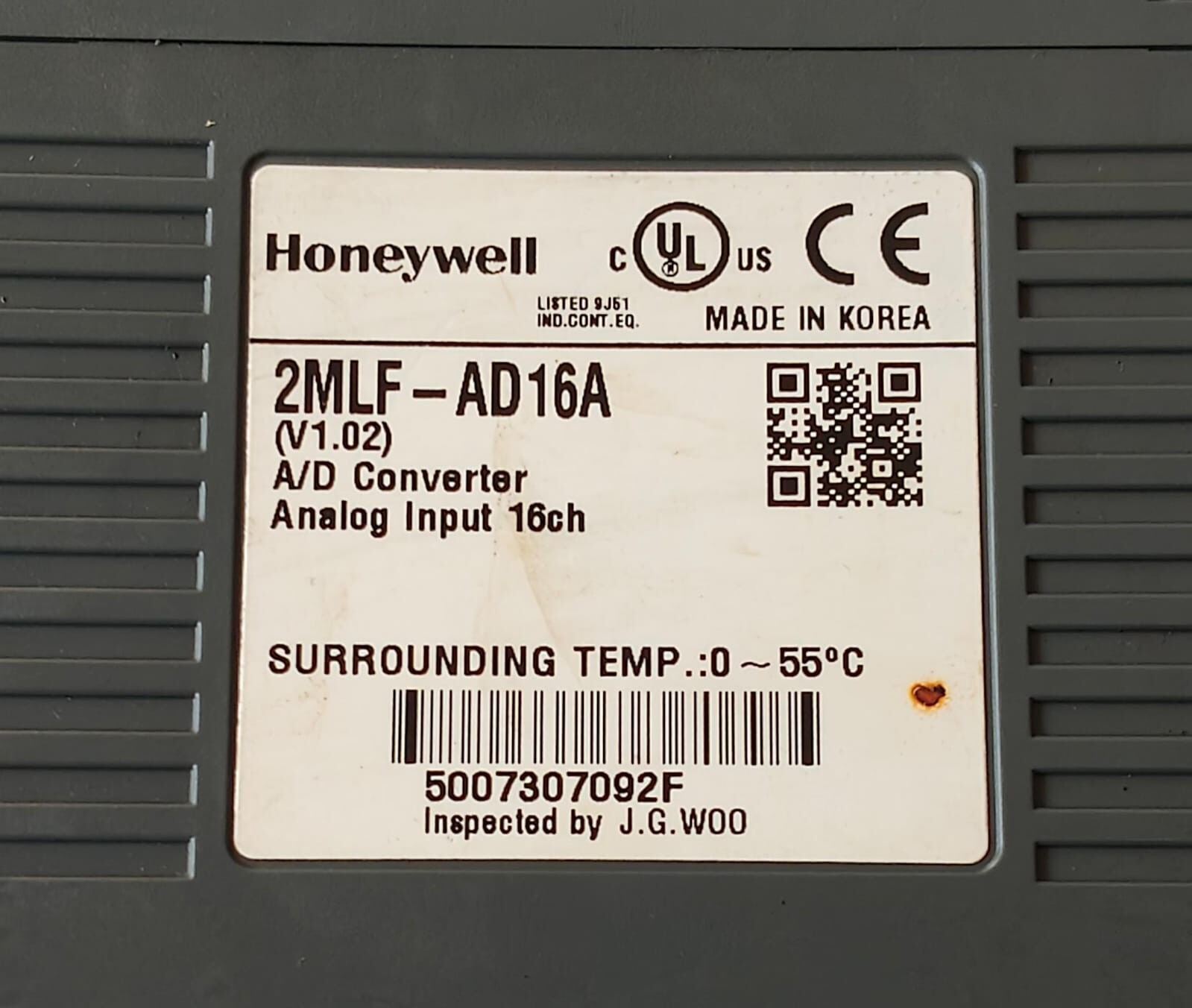 HONEYWELL 2MLF-AD16A-CC Analog input 16 channel