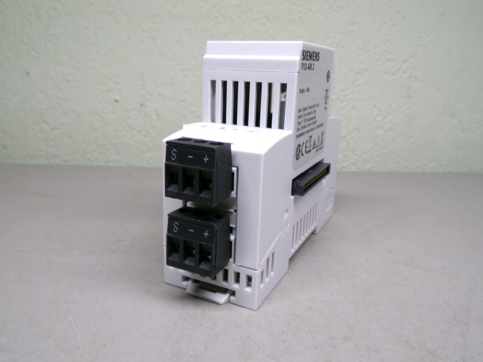 SIEMENS PXX-485.3 MODULAR EXPANSION MODULE 3 RS-485