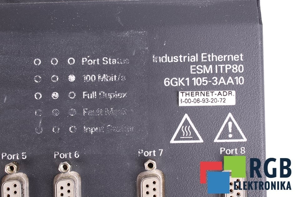 6GK1105-3AA10 ESMITP80 SIEMENS – Refurbished – 24 Months Warranty