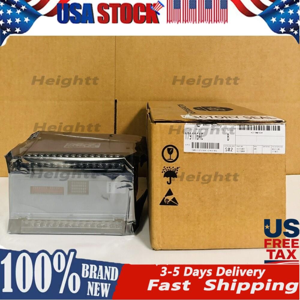 AB 1791-16AC Block I/O Module 16 Inputs/16 Outputs 120VAC 179116AC US Free Tax