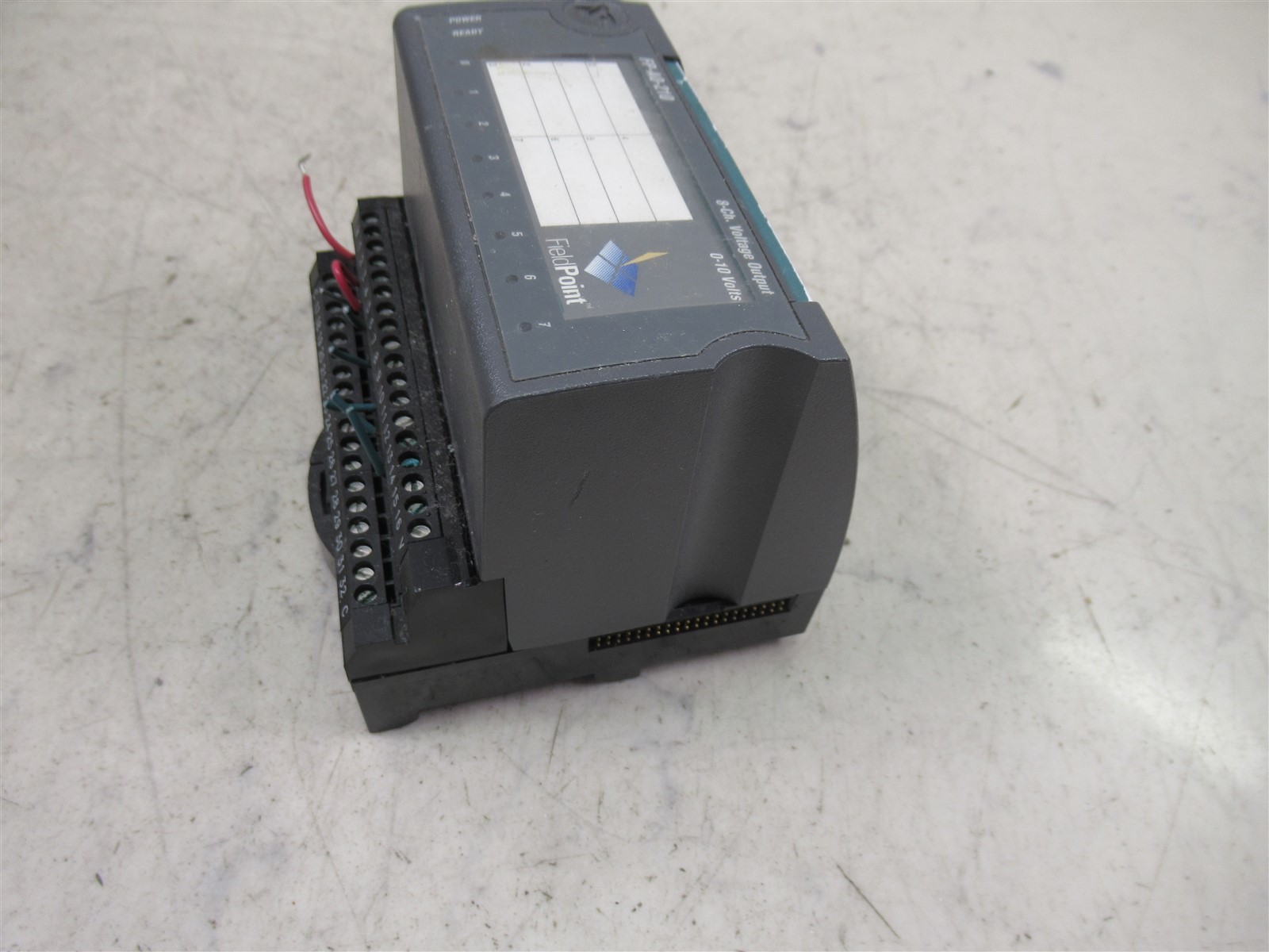 NI FieldPoint FP-AO-210 8-Channel Analog Voltage Output Module w/ Terminal Base