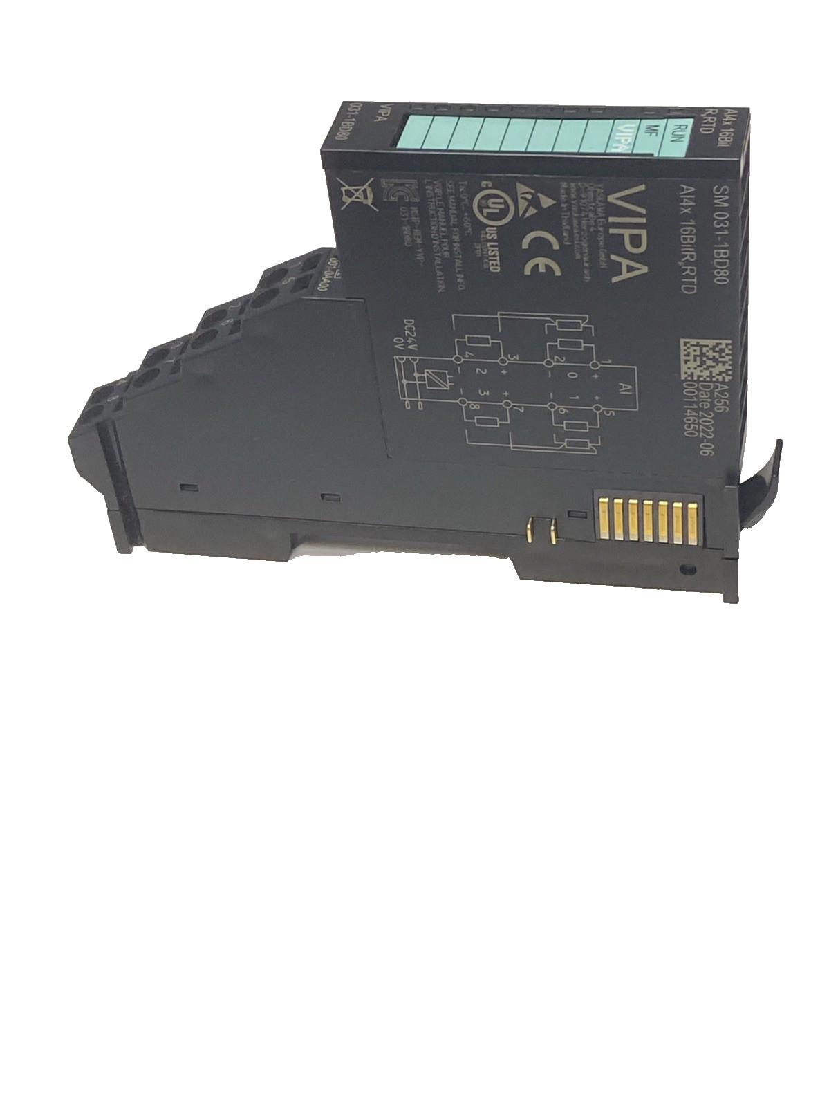 VIPA SLIO SM 031-1BD80 – Analog Input (RTD/Resistor)