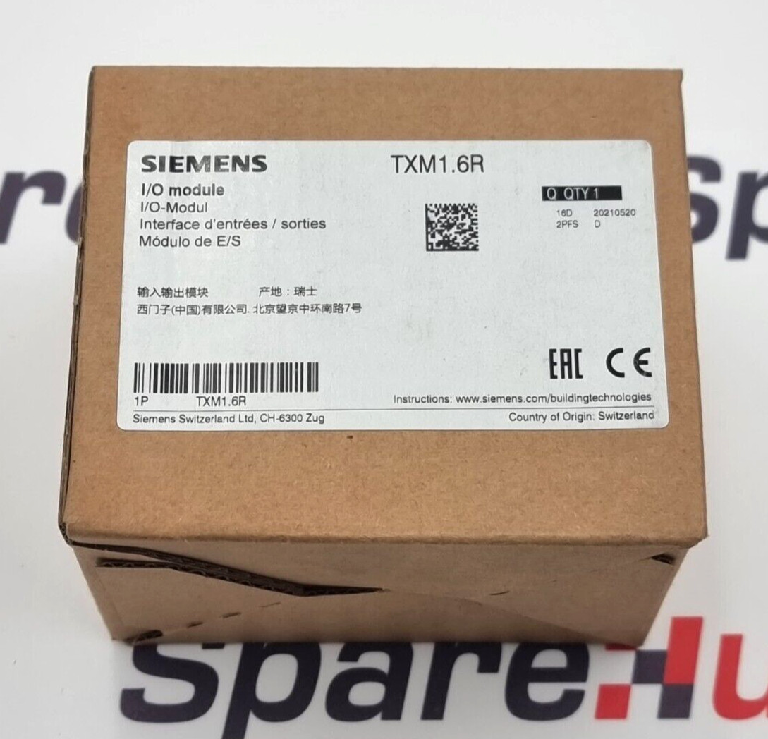 SIEMENS TXM1.6R Input Output Module