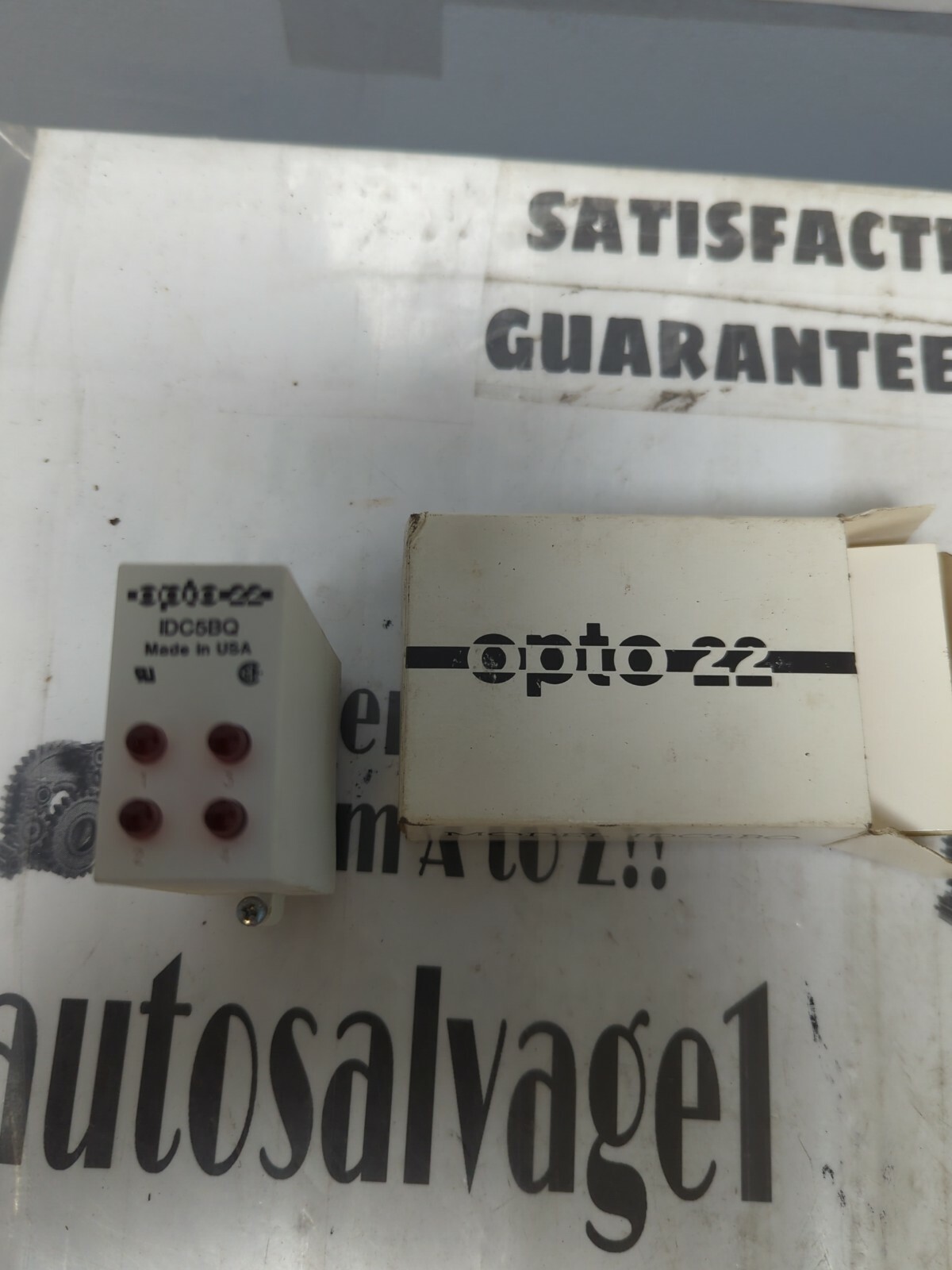 OPTO 22,IDC5BQ,QUAD PAK 4-CHANNEL DC INPUT 4-16VDC LOGIC HIGH SPEED NOS