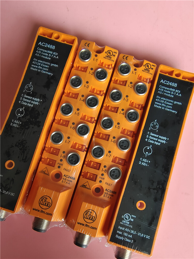 Brand new IFM AC2488 CompactM8 8DI AS-Interface CompactLine module