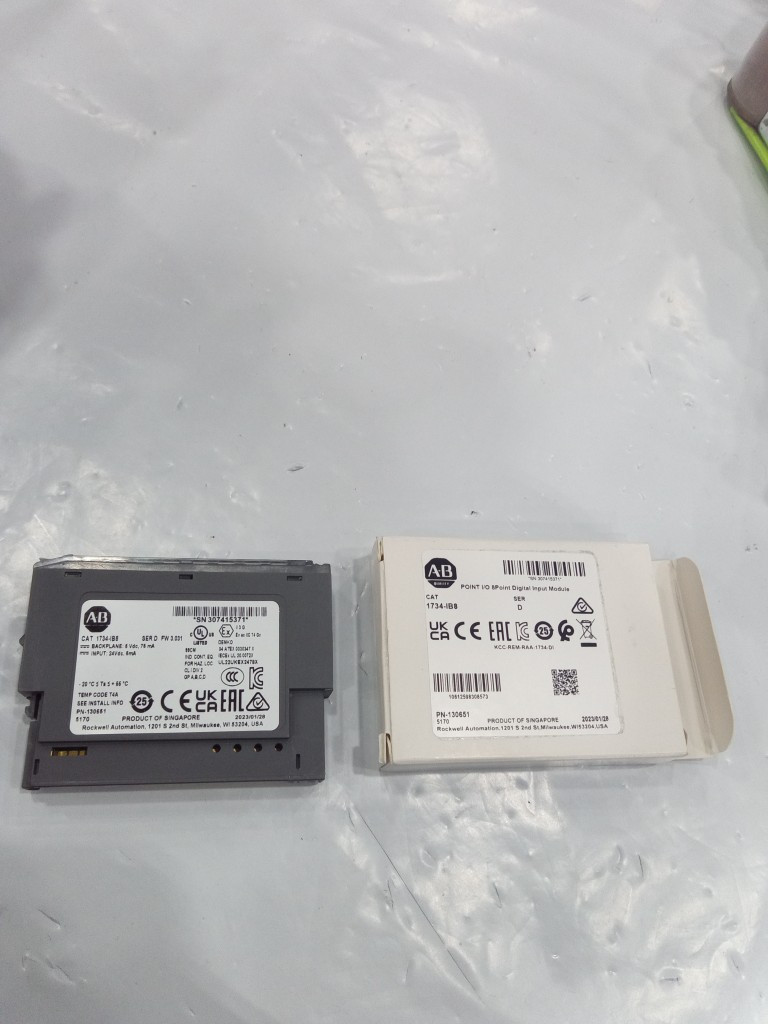 Used AB 1734-IB8 Allen-Bradley 8 Point Digital Input Module New Sealed US Stock