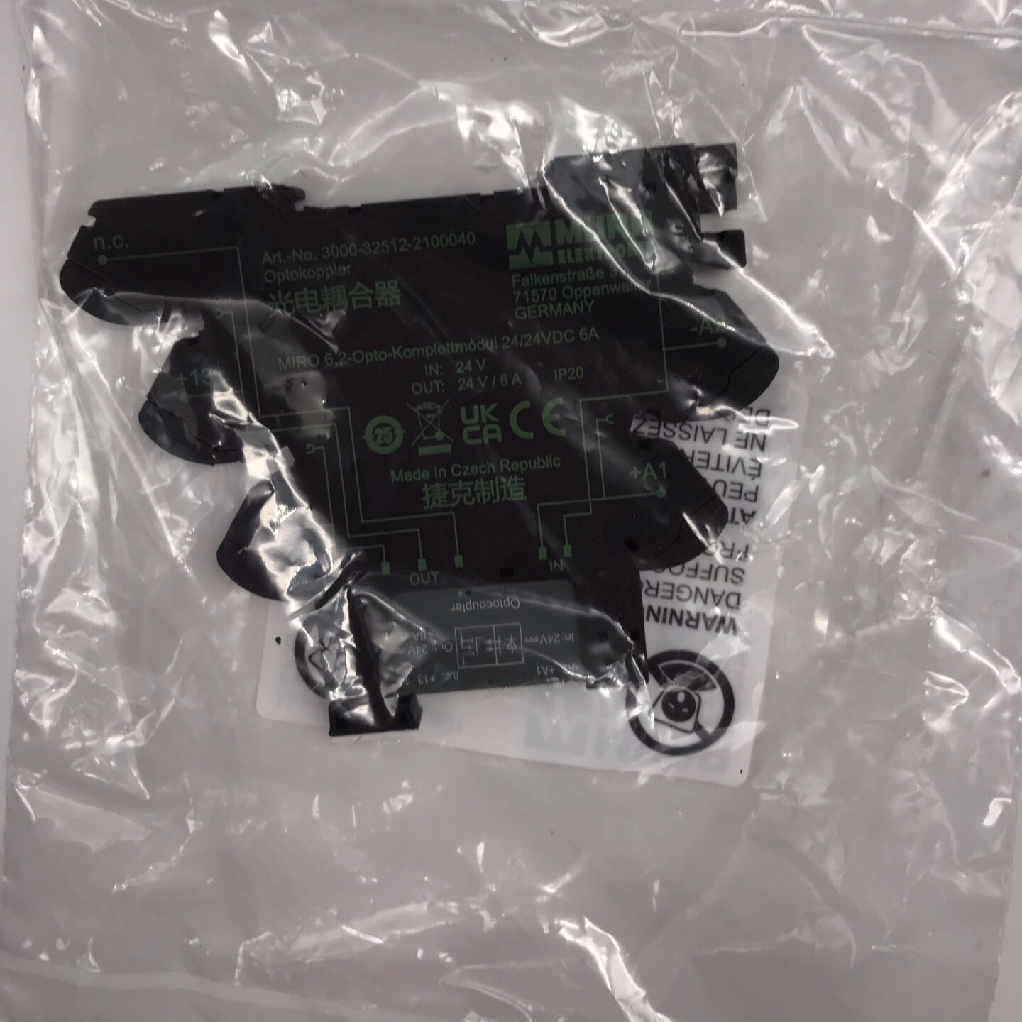 3000-32512-2100040 MURR Optocoupler module