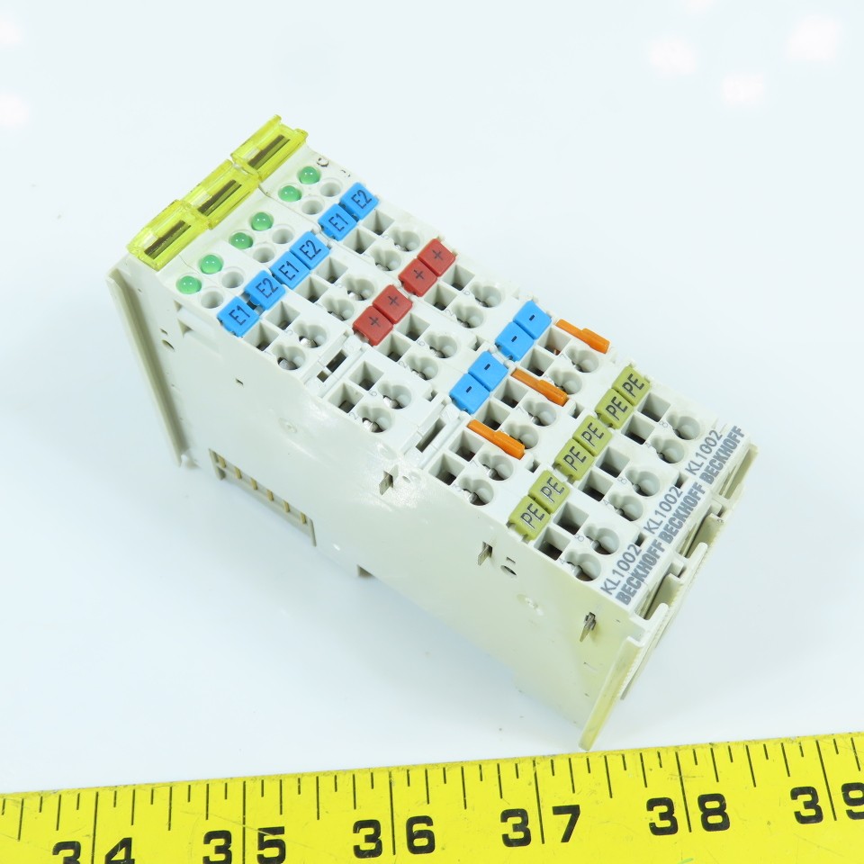 Beckoff KL1002 2-Channel Digital Input Module 24VDC Lot Of 3