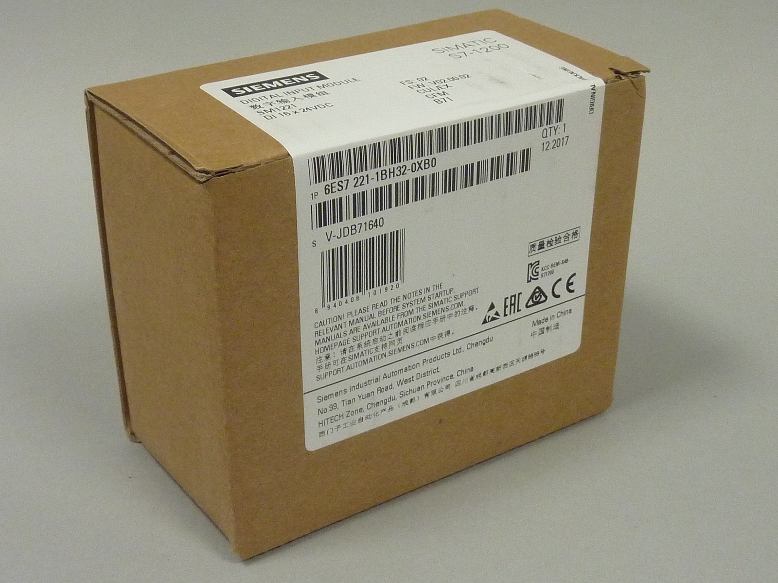 New Siemens 6ES7221-1BH32-0XB0 [24 Months Warranty]