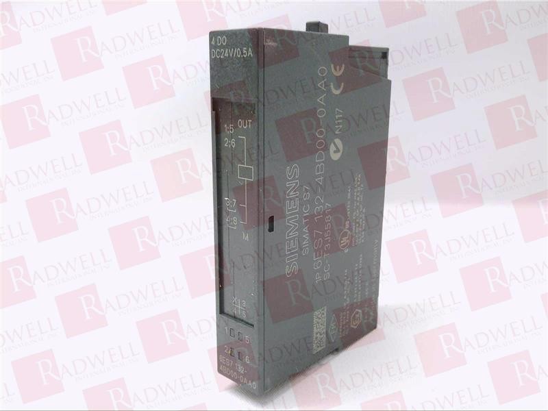 SIEMENS 6ES7132-4BD00-0AA0EACH / 6ES71324BD000AA0EACH (USED)