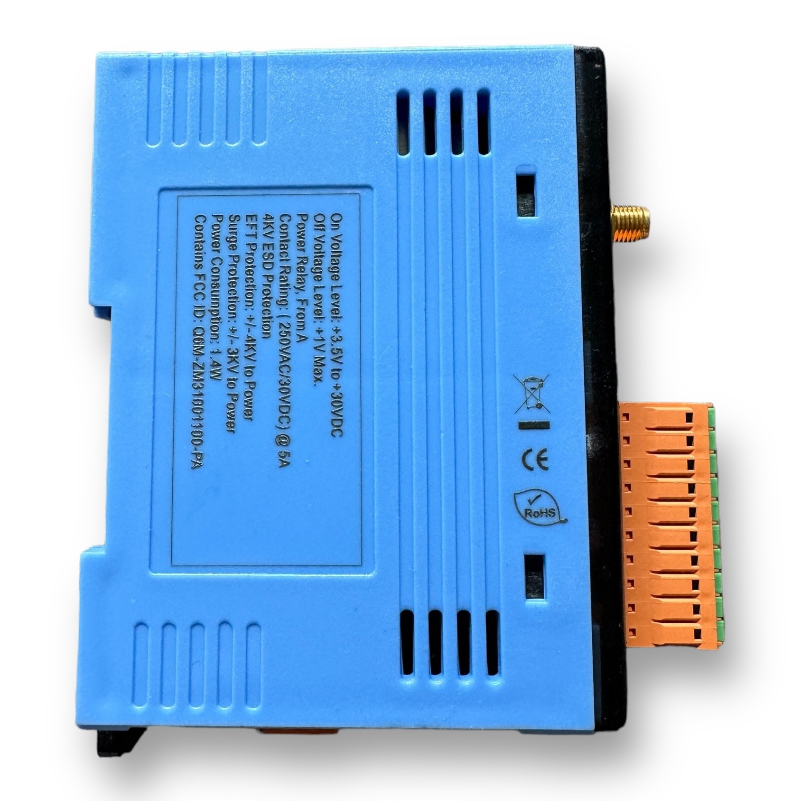Icp Das ZT-2060 ZigBee Wireless 6-ch Isolated DI and 4-ch Power Relay Module