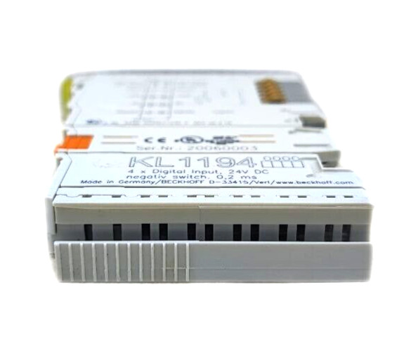 BECKHOFF KL1194 BUS TERMINAL, 4-CHANNEL DIGITAL INPUT, 24 V DC, 0.2 MS