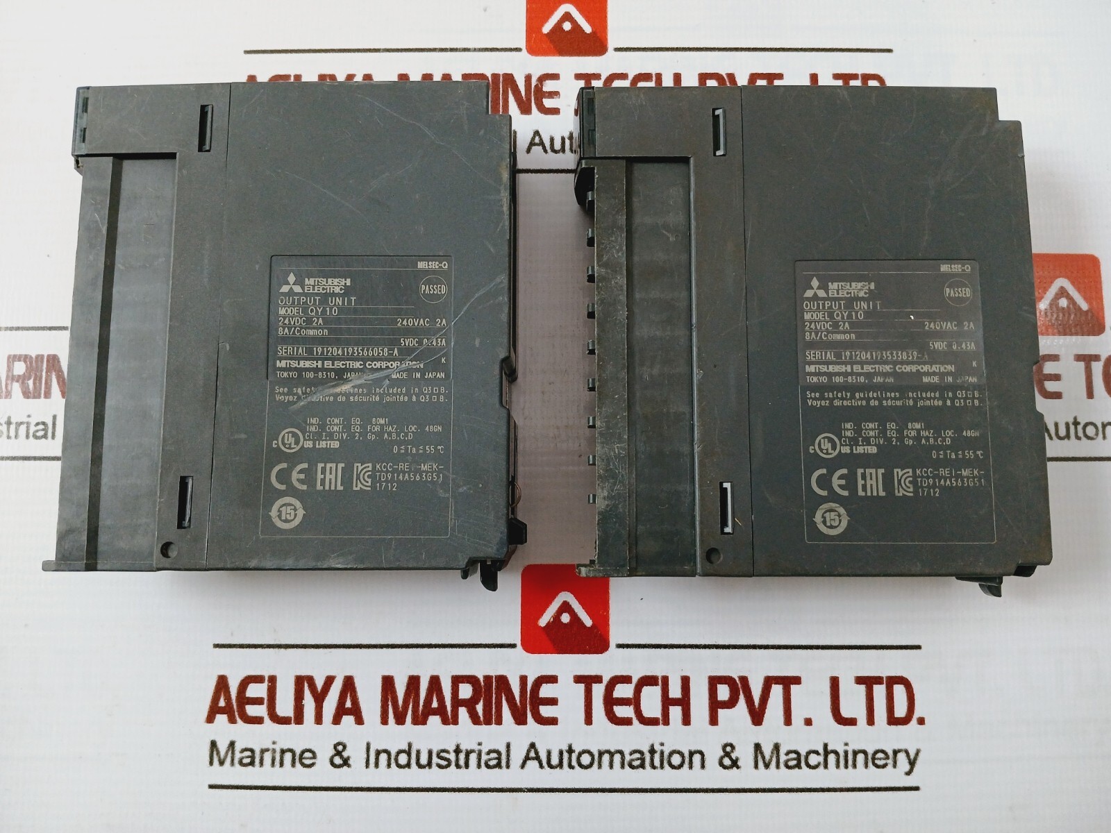 Mitsubishi Electric QY10 PLC Q Series Output module 24VDC 2A KCC-REI-MEK-TD914A5