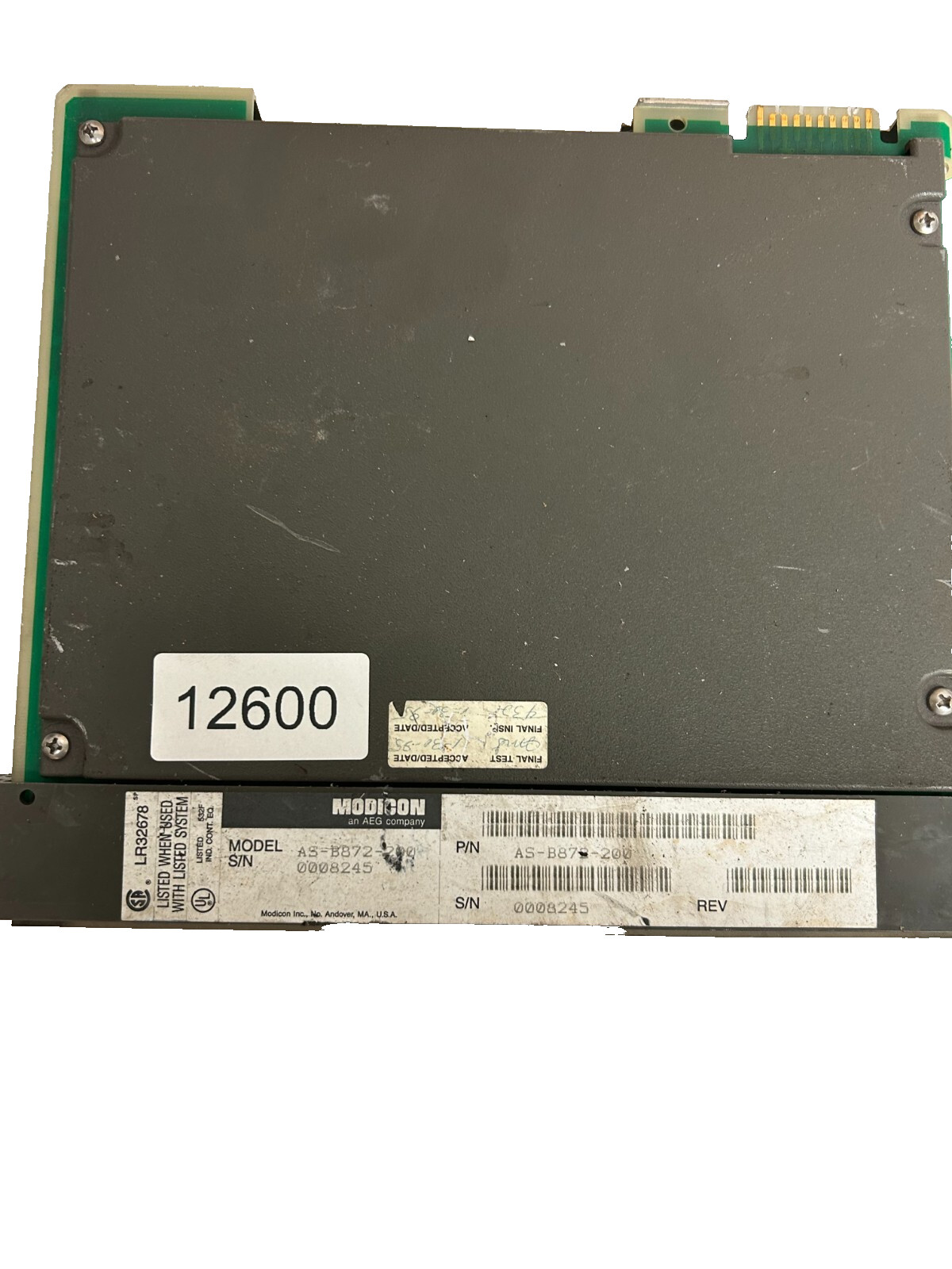 AEG Modicon AS-B872-200 Analog Output Voltage Module