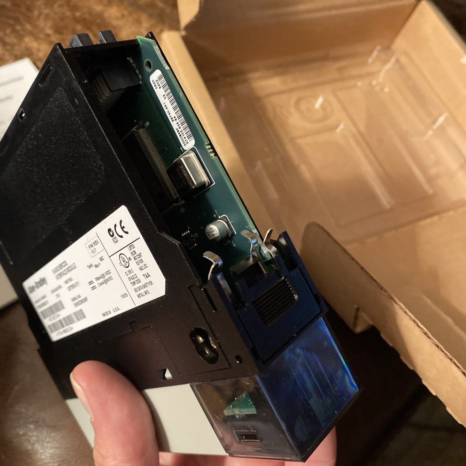 Genuine Allen-Bradley 1756-M08SE Series Control Logic 8 Axis Sercos Servo Module