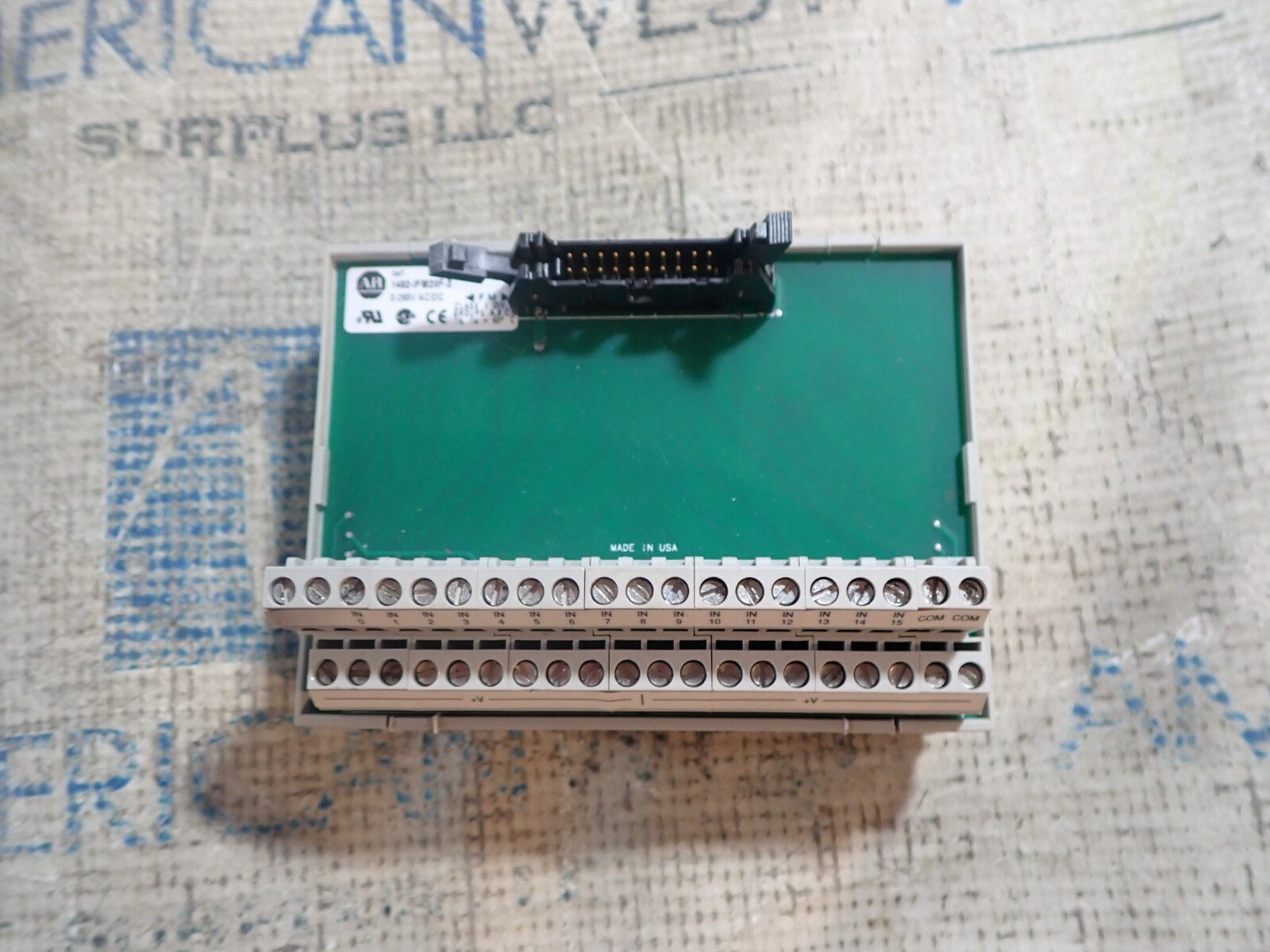 Allen Bradley 1492-IFM20F-2 0-265V AC/DC Interface Module