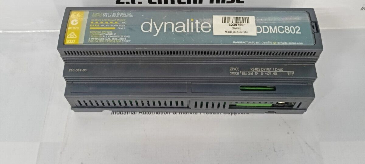 DDMC 802 DYNALITE CONTROLLER USED PHILIPS Australia DDMC802-280389-03