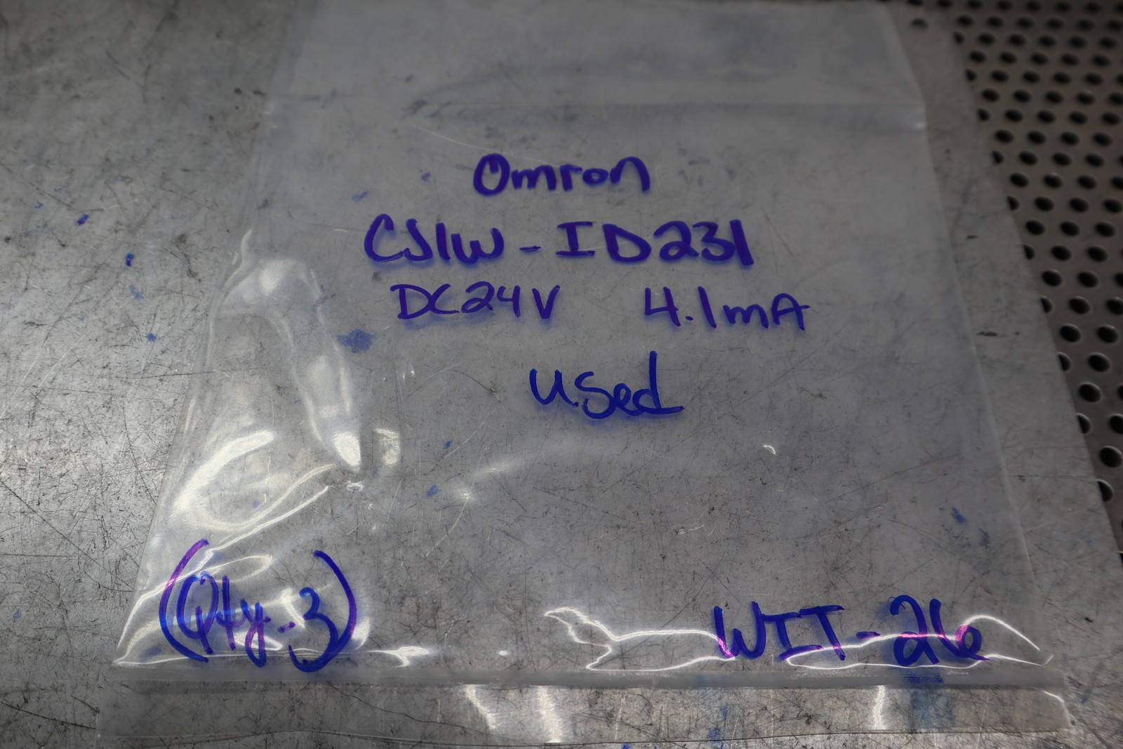 Omron CJ1W-ID231 DC24V 4.1mA Input Module Used With Warranty