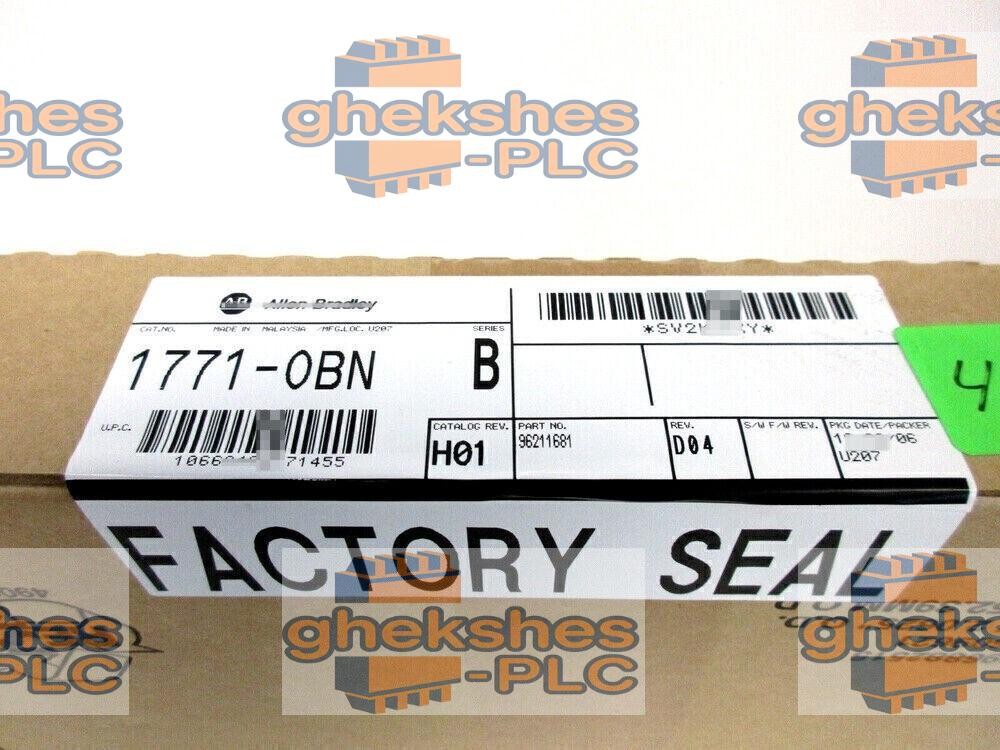 New Factory Sealed AB 1771-OBN SER B High True Output Module 1771OBN