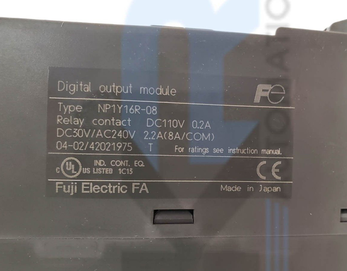 Fuji Electric NP1Y16R-08 Digital Output Module Relay Contact 30VDC 240VAC