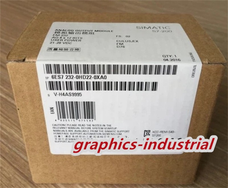 New In Box Siemens 6ES7 232-0HD22-0XA0/6ES7232-0HD22-0XA0 Module Fast Ship