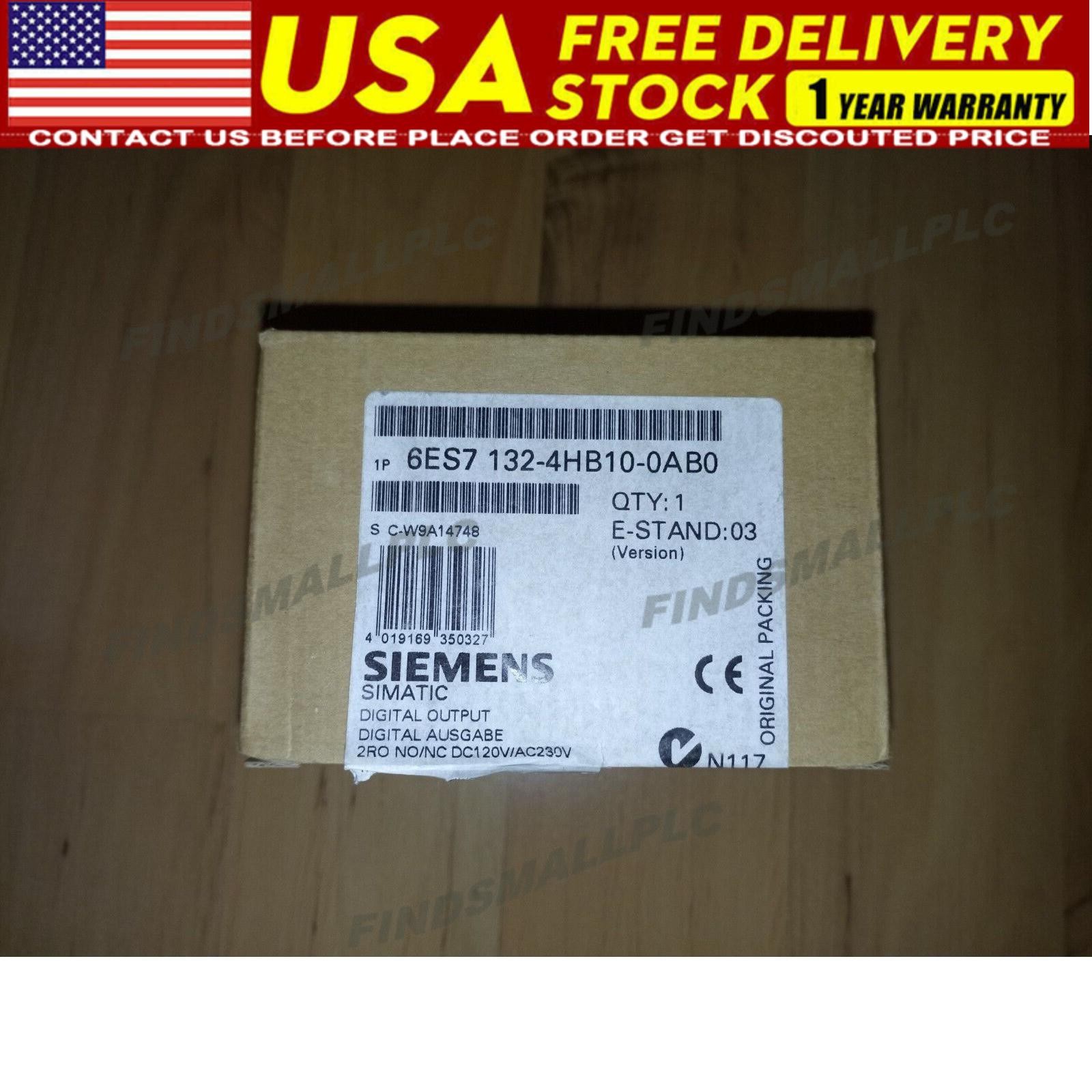 New Siemens SIMATIC DP 5 ELECTRON MODULES 6ES7132-4HB10-0AB0 6ES7 132-4HB10-0AB0