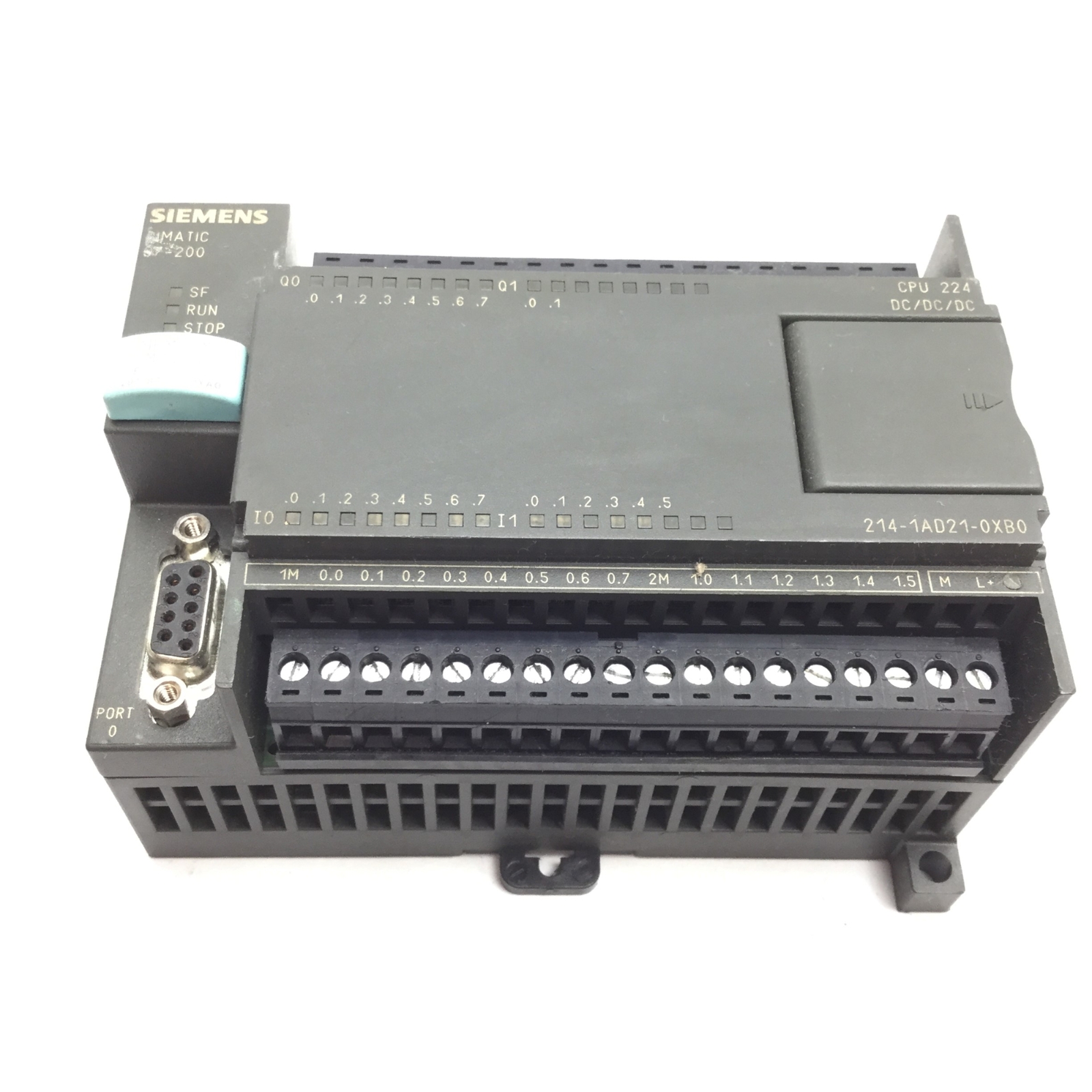 Siemens 6ES7 214-1AD21-0XB0 SIMATIC PLC CPU I/O Module, 14x Input, 10x Output
