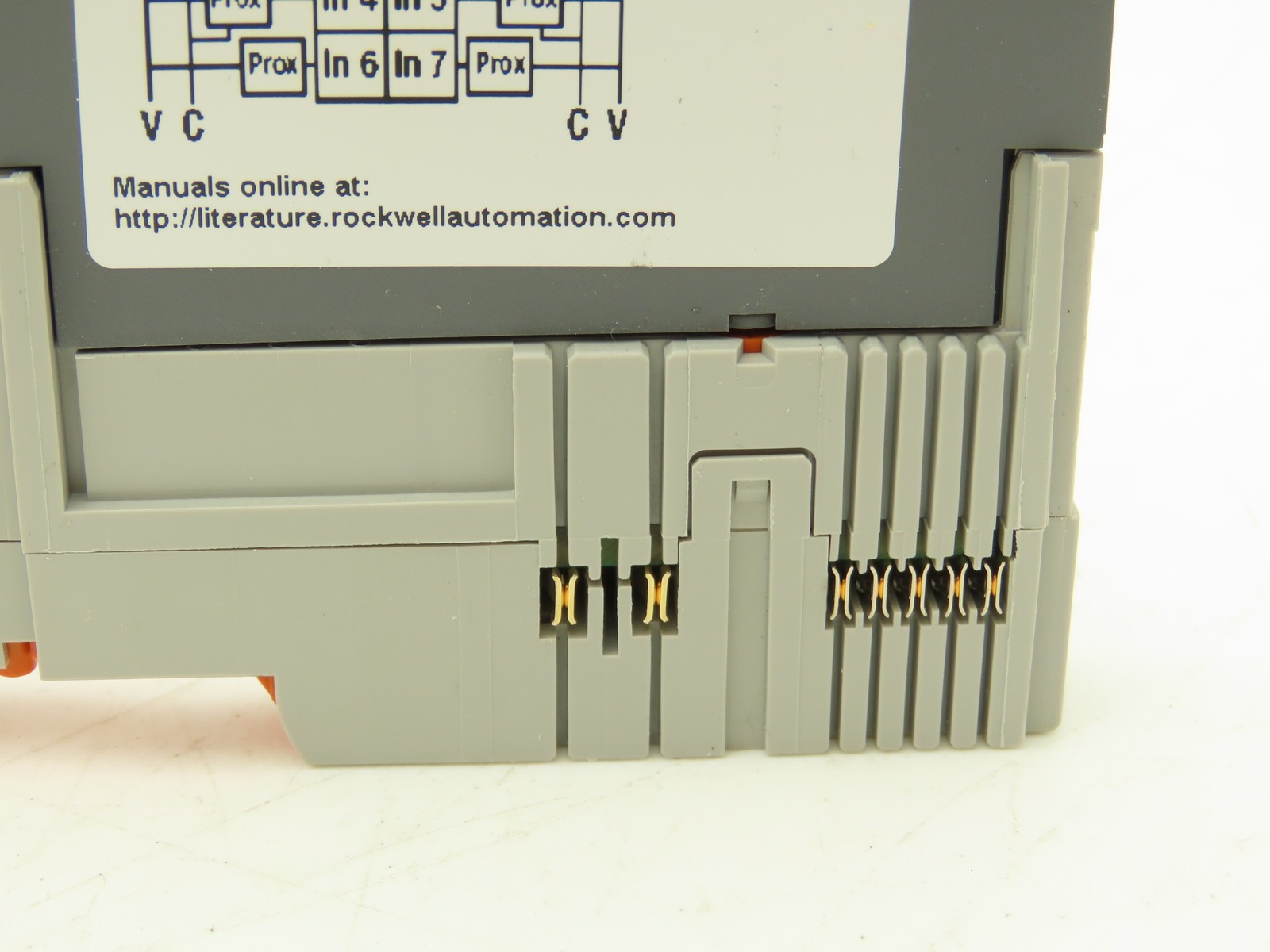 Allen Bradley 1734-IB8 PLC I/O Input Module With Modular Base Ser D FW 3.031
