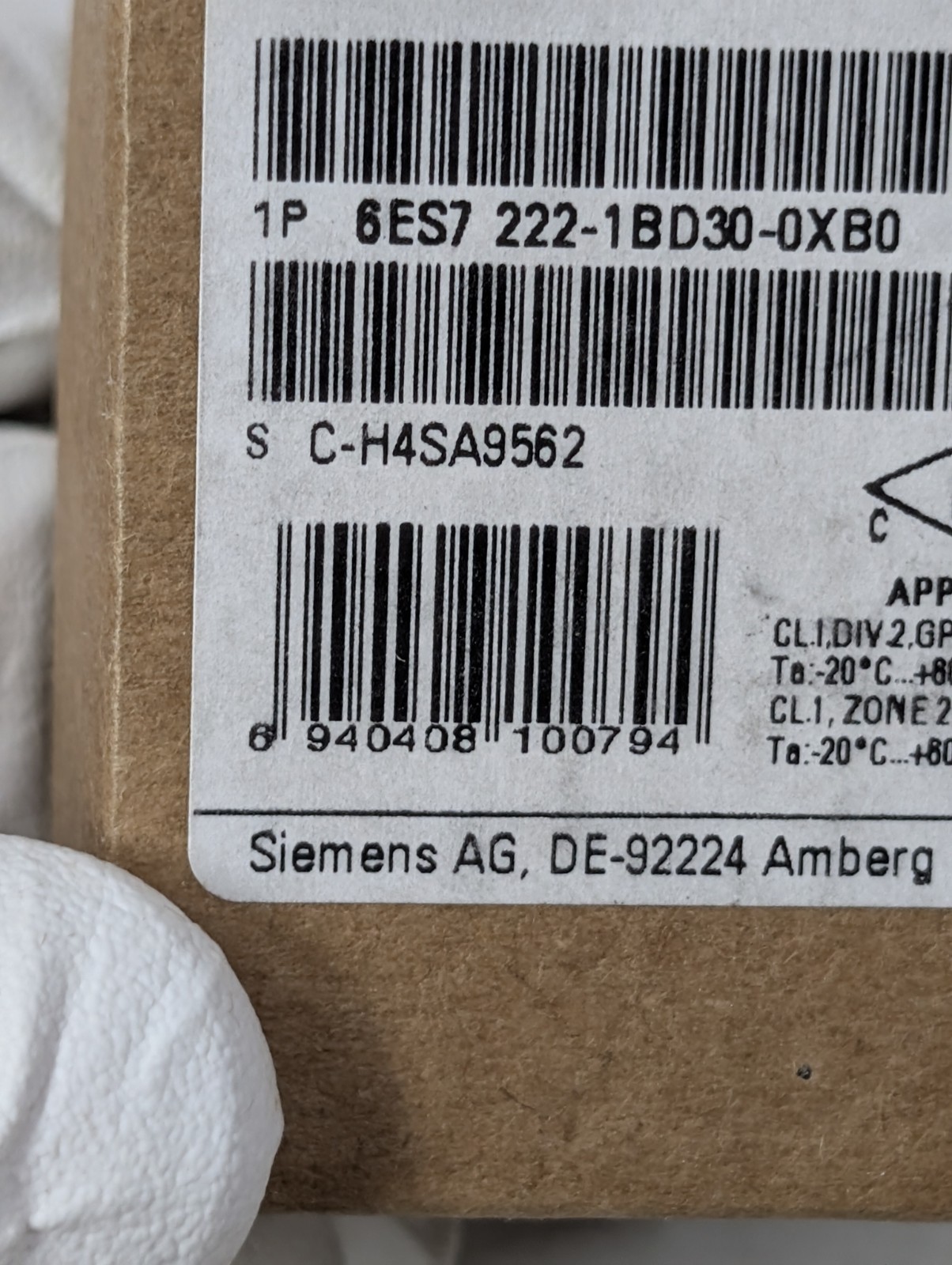 Siemens SIMATIC S7-1200 Digital Output Module 6ES7 222-1BD30-0XB0 4DQ 24VDC