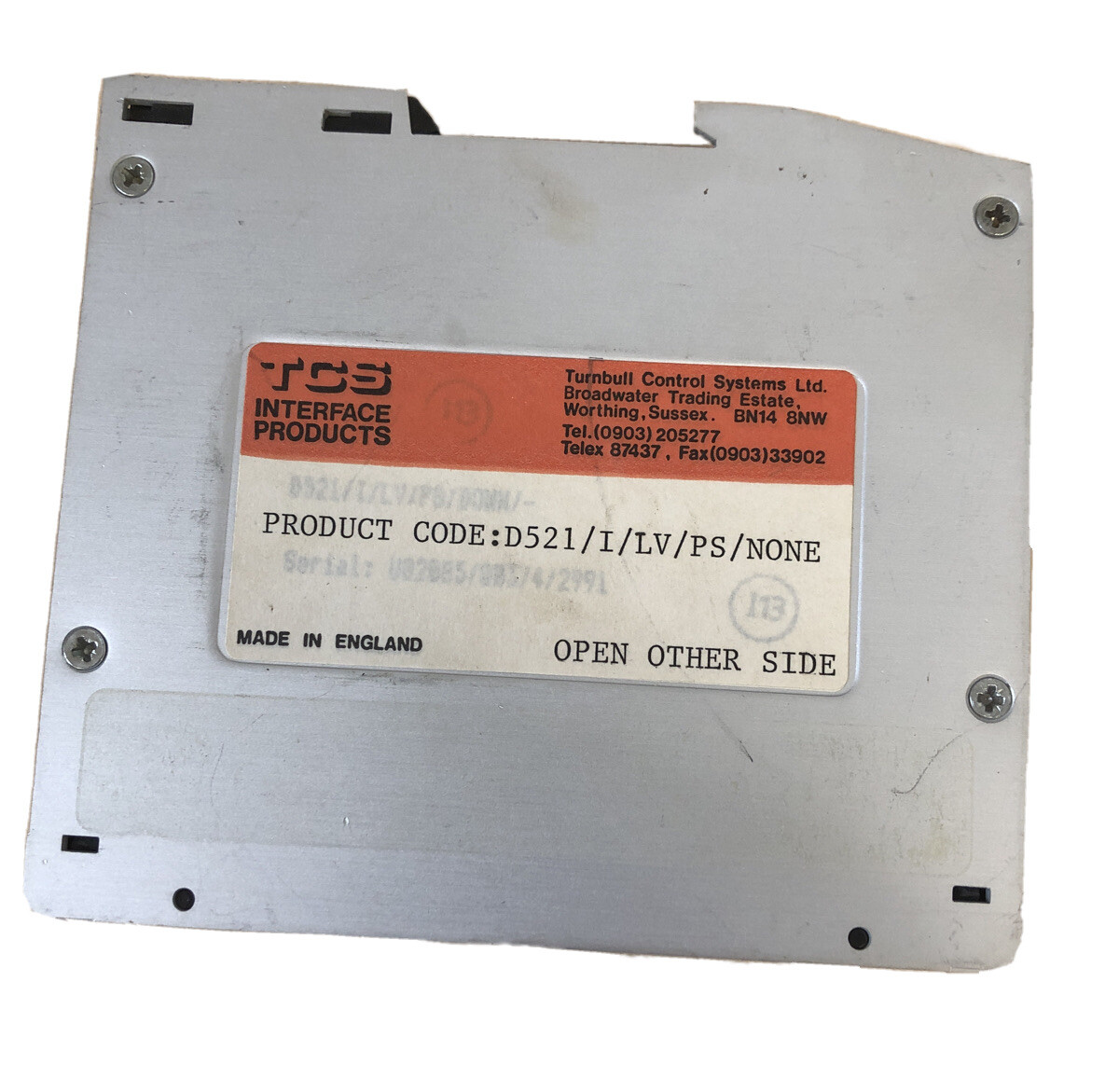 Output Isolator D521/I/LV/PS/NONE
