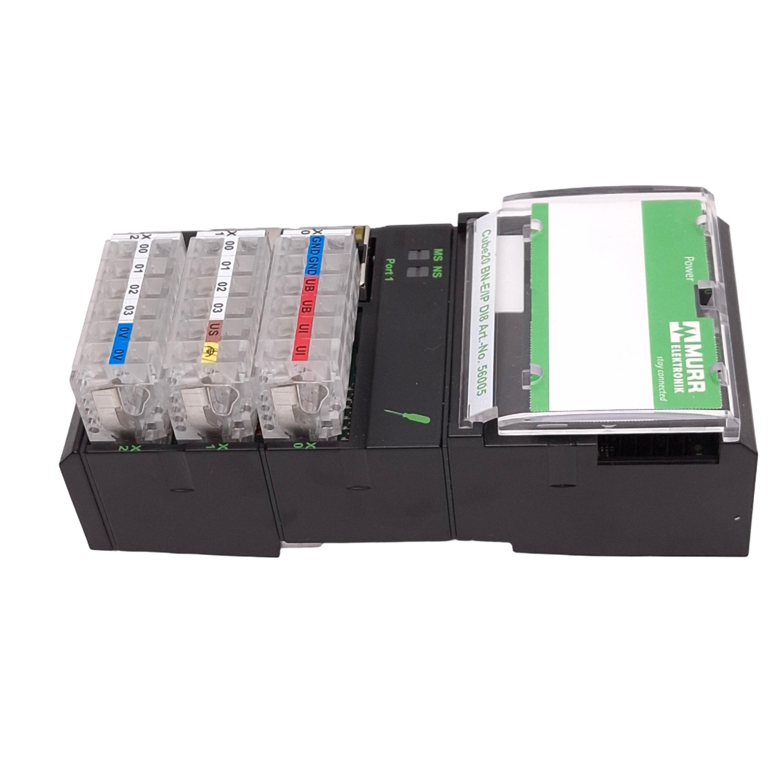 Murrelektronik 56005 Cube20 BN-E/IP DI8 Bus Node, Ethernet-IP, 8-Input, 24VDC