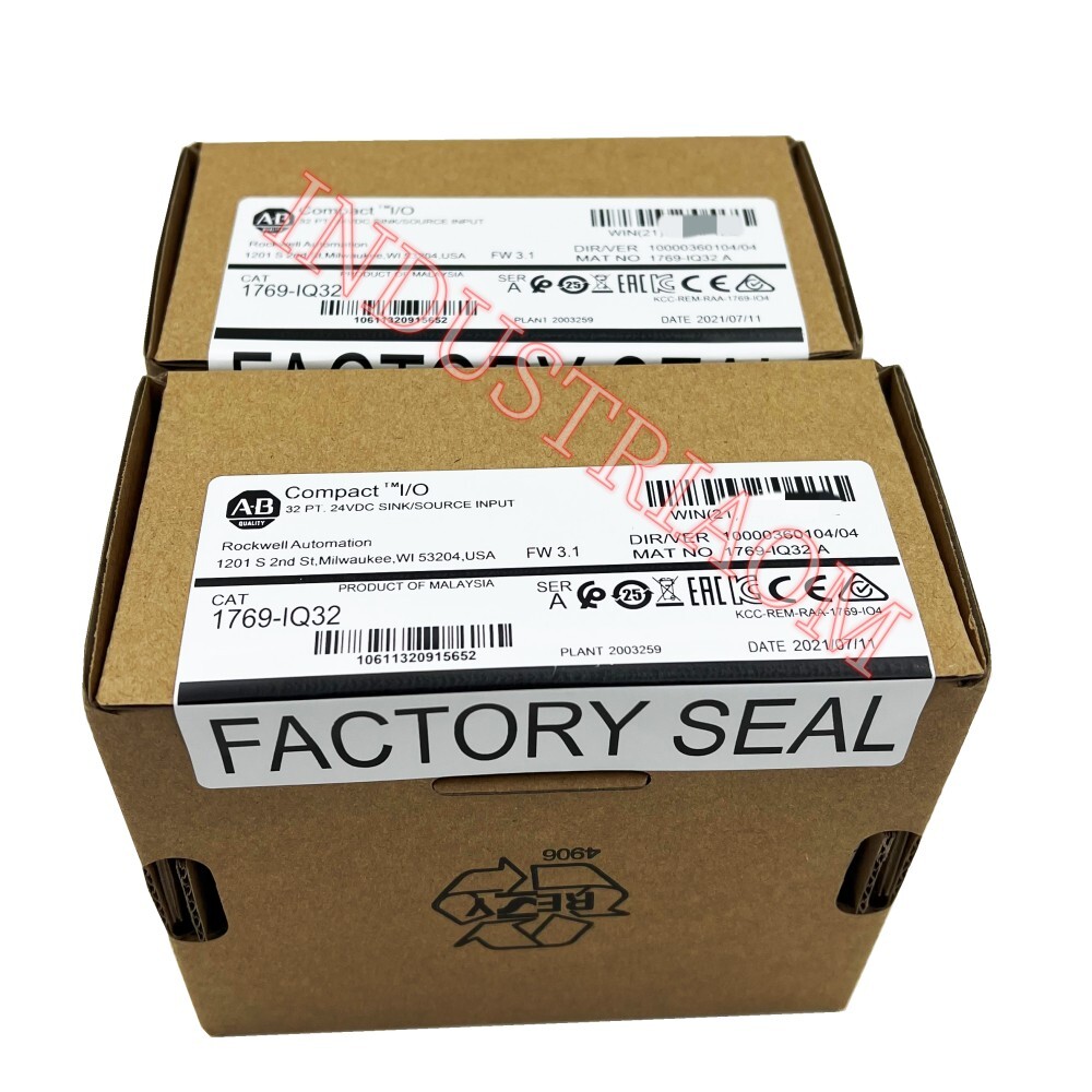 1769-IQ32 CompactLogix 32 Pt 24VDC Input Module FW3.1 2021 New