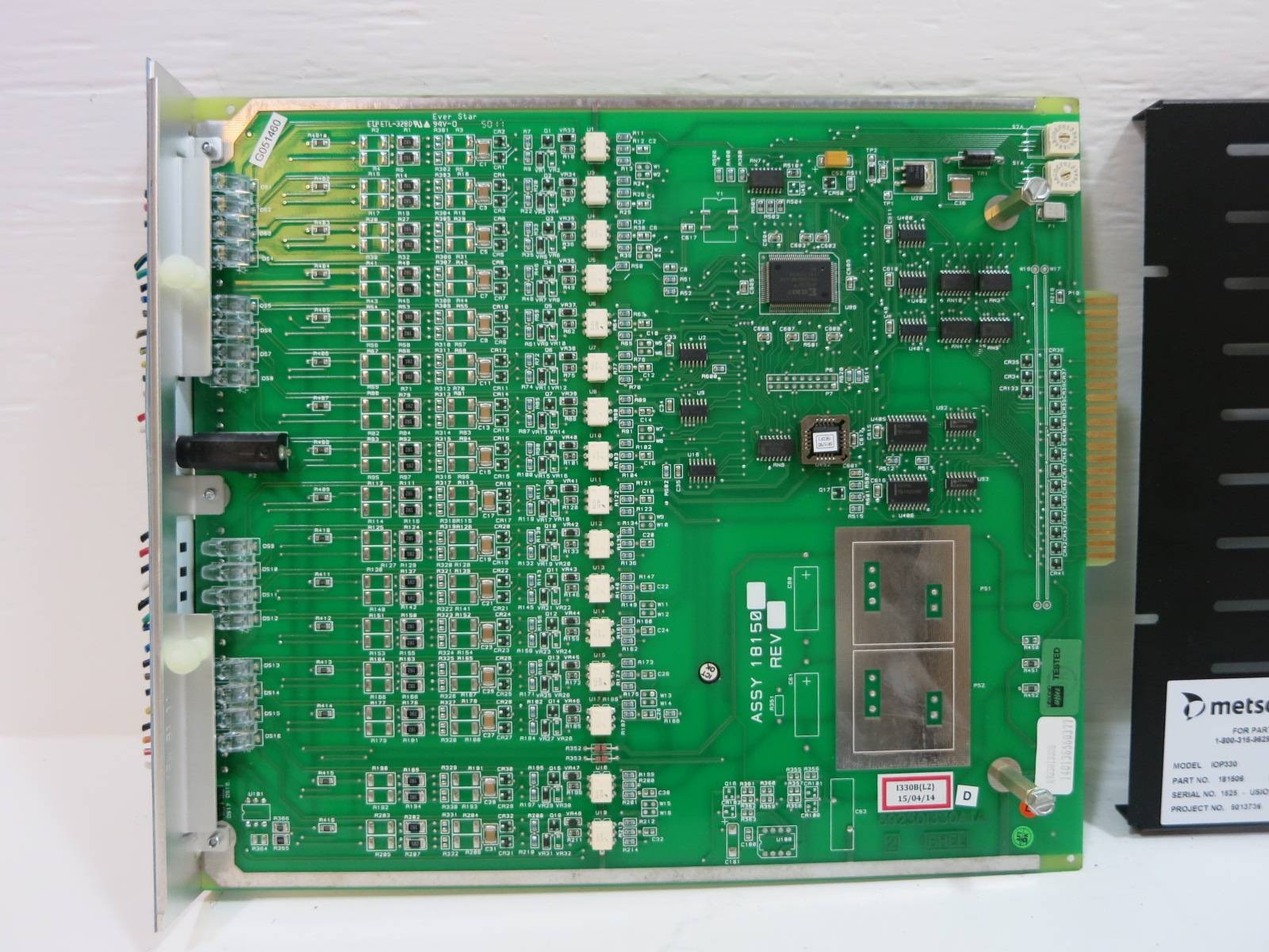 Valmet Metso Automation IOP330 181506 Rev B1/B3 Digital Input Module DC 24V