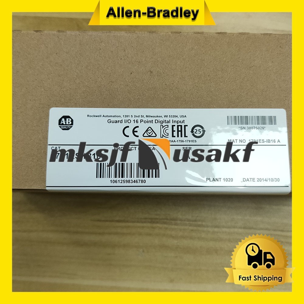 AB 1791ES-IB16 /A Ethernet IP CompactBlock Input Module New Sealed US Free tax