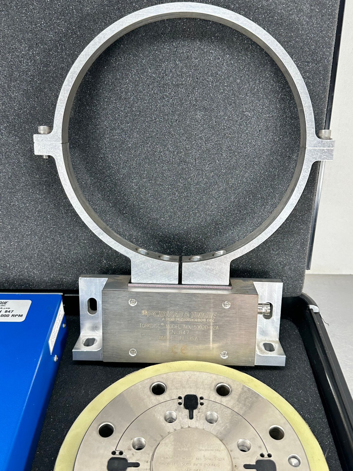 PCB Accumetrics TorkDisc Rotary Torque Sensing System Telemetry 5302D-02A AT4400