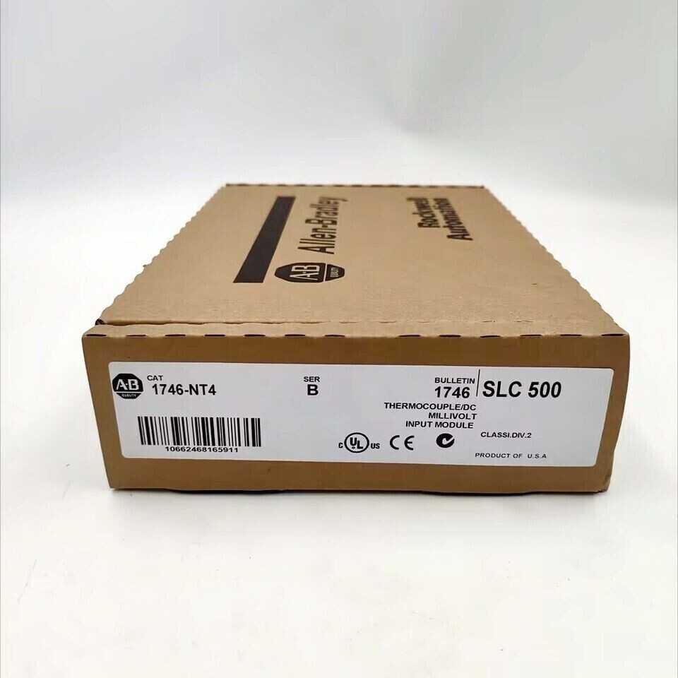 1PC New Factory Sealed Allen-Bradley 1746-NT4 SLC 500 PLC Input Module 1746-NT4