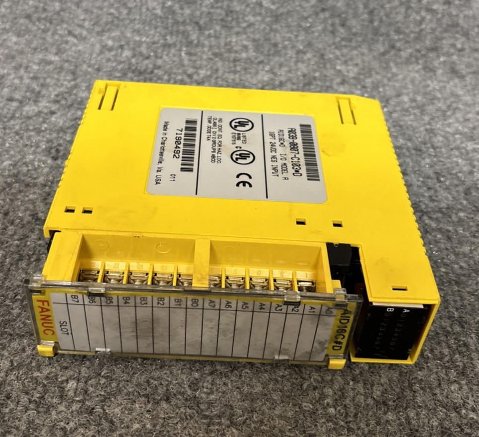 Fanuc A03B-0807-C103 D AID16C#d IOo Model A 16PT 24VDC Input Module Used