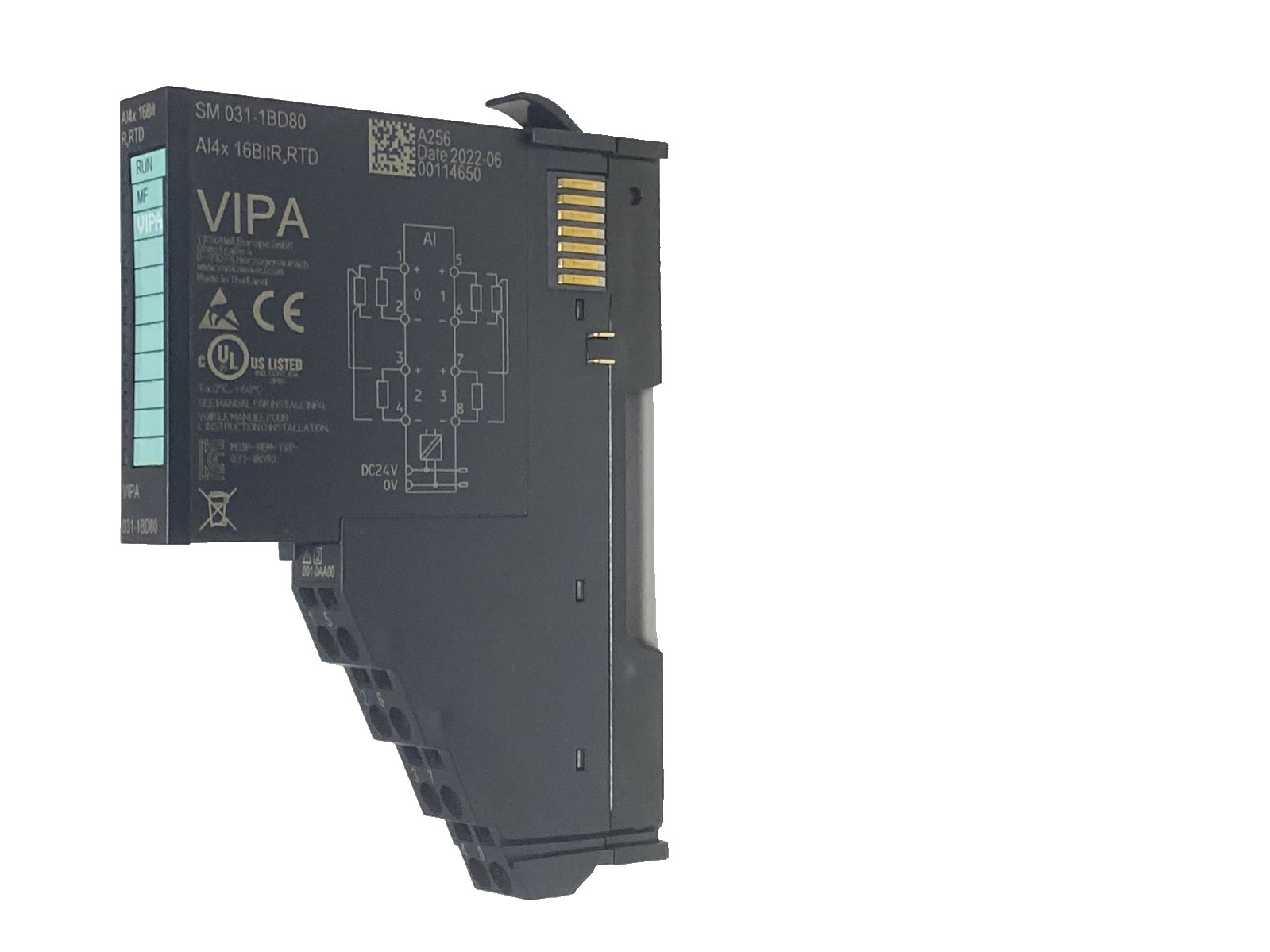 VIPA SLIO SM 031-1BD80 – Analog Input (RTD/Resistor)