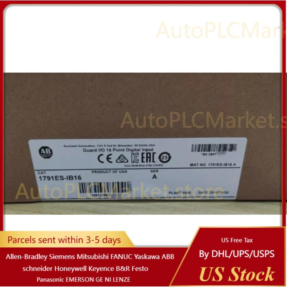 New Allen-Bradley 1791ES-IB16 PLC Input/output Module 1791ESIB16