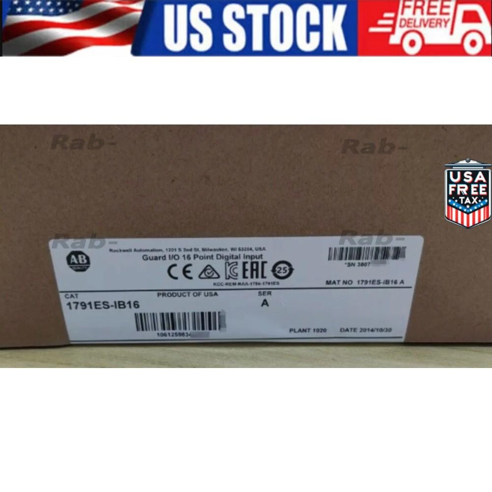 New Allen-Bradley 1791ES-IB16 PLC Input/output Module 1791ESIB16