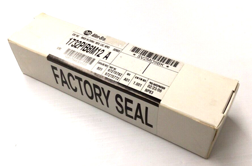 Allen Bradley 1732PIB8M12 Profibus 24vdc 8 Input W/M12 Module 97270782 97270772