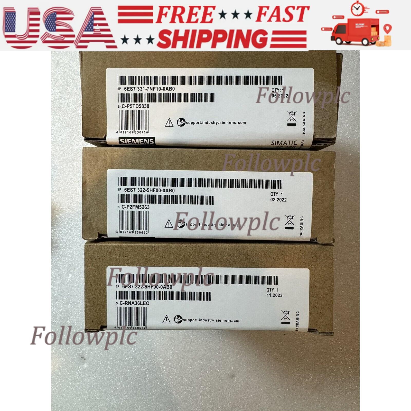 New Siemens 6ES7331-7NF10-0AB0 6ES7 331-7NF10-0AB0 S7-300 Analog input SM 331