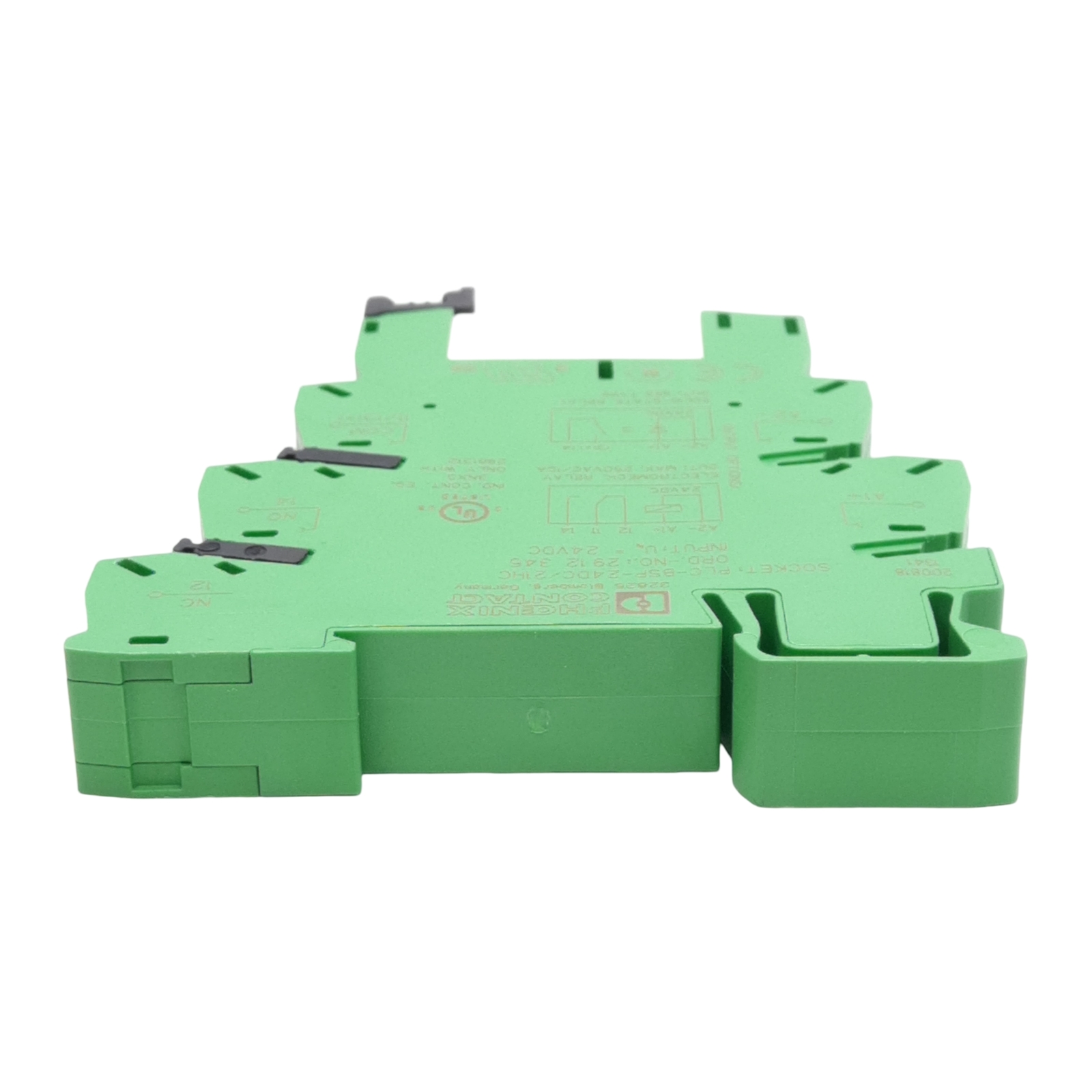 Phoenix Contact 2912277 PLC Relay Module, 250V 10A Contact, 24VDC Coil, DIN Rail