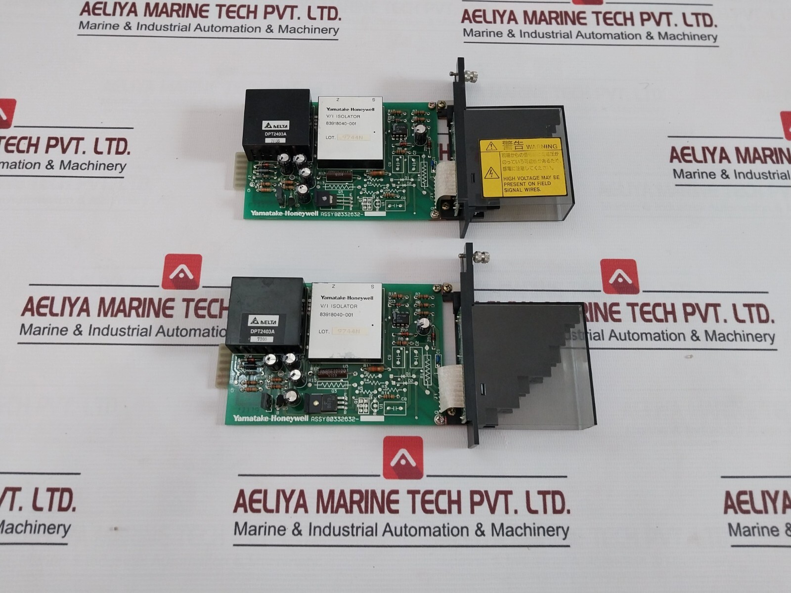 YAMATAKE-HONEYWELL J-SSD50-12 Analog Input Module 4-20mA 24V DC