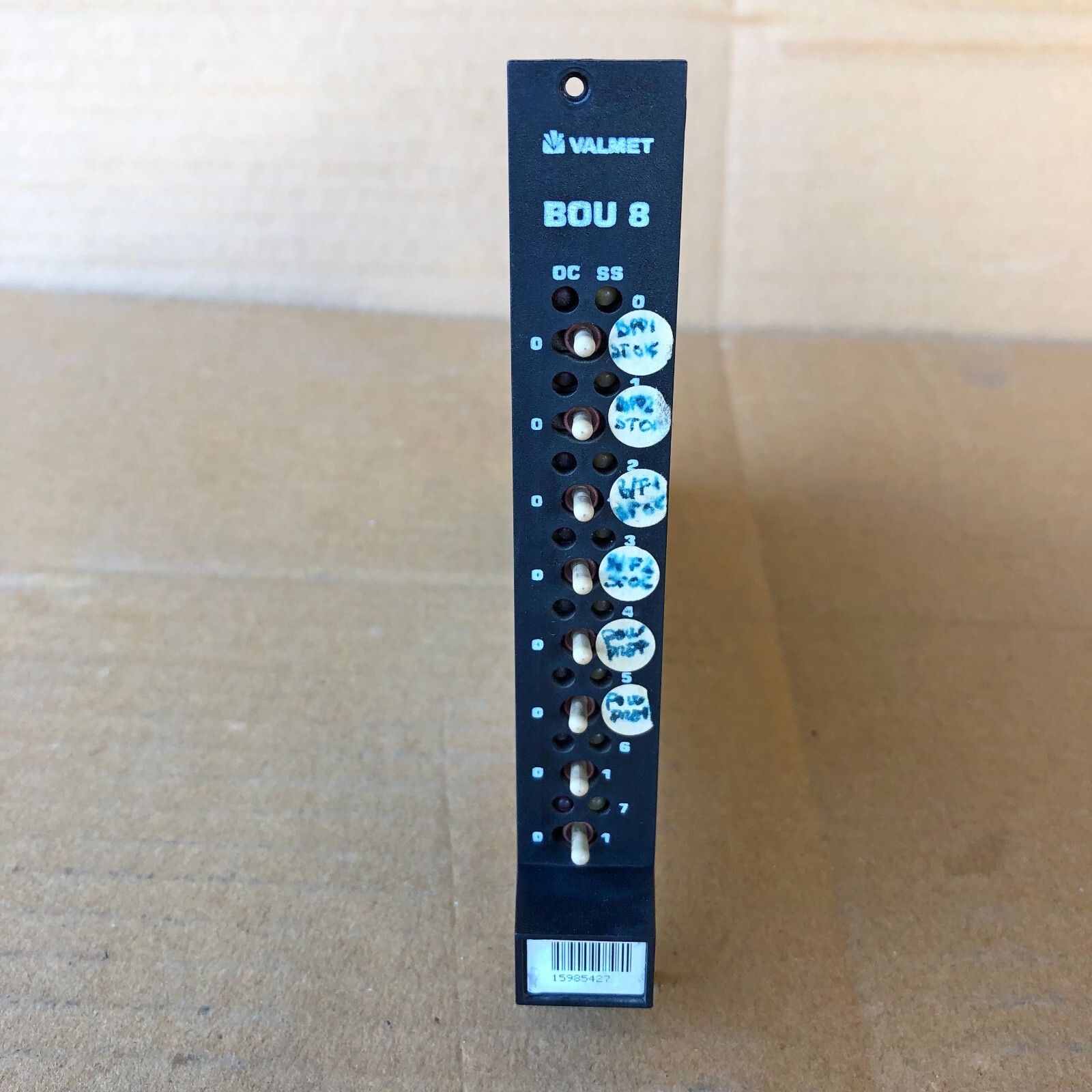VALMET BOU8 BINARY OUTPUT MODULE A413150
