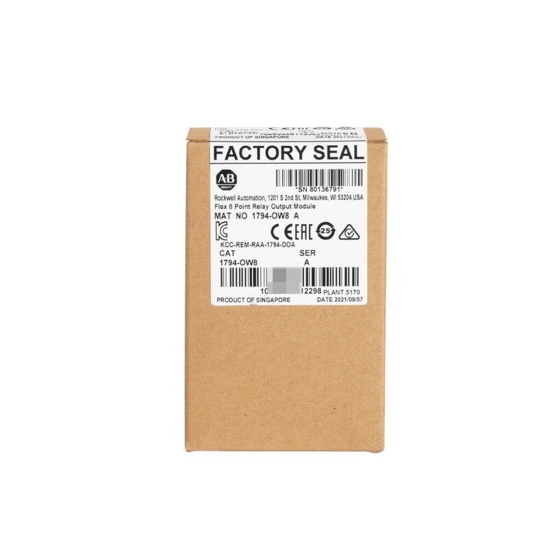 New Factory Sealed 1794-OW8 SER A Flex 8 Point Relay Output Module 1794OW8