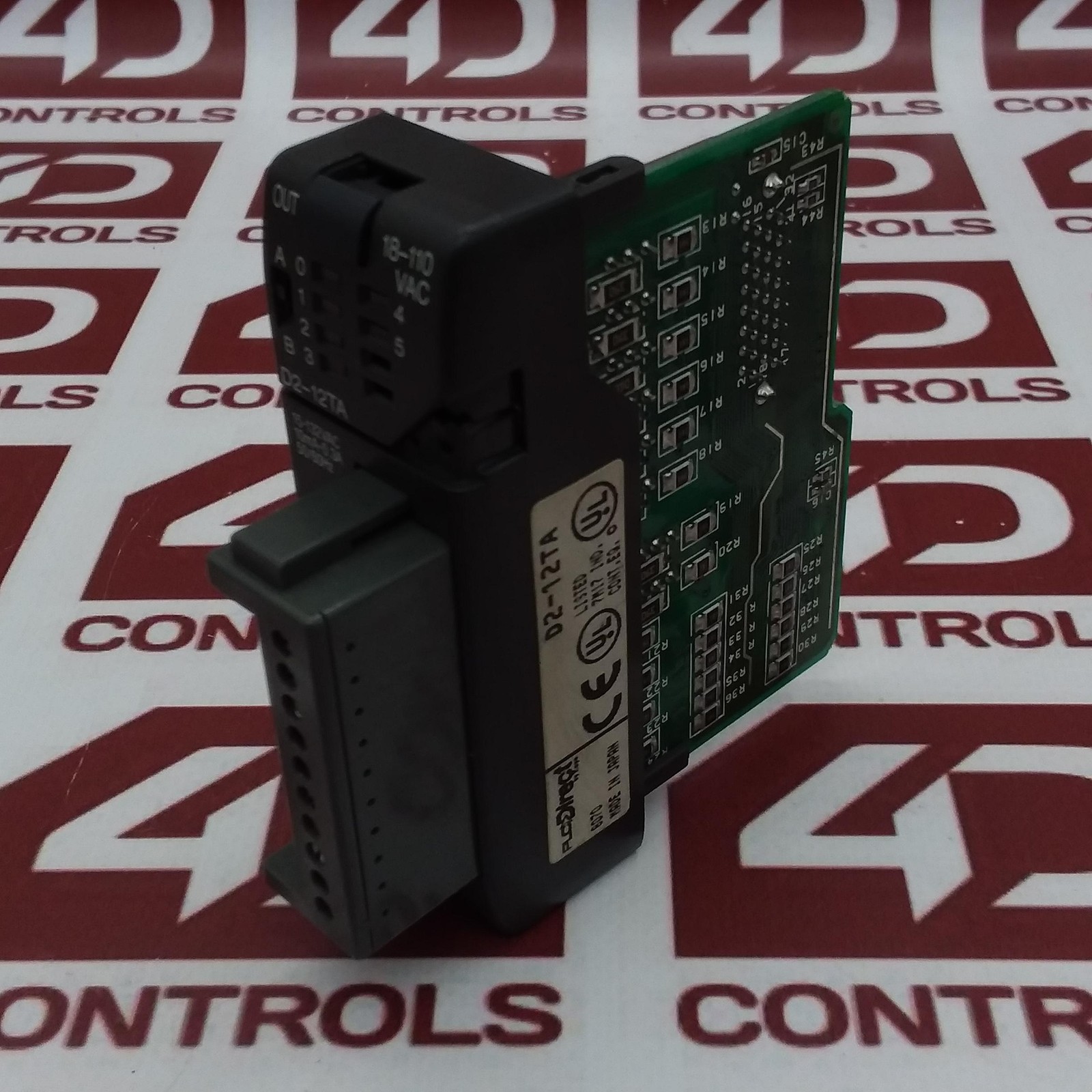 D2-12TA | PLC Direct | I/O Module Output, Discrete, 12 Point, 50/60Hz, Used
